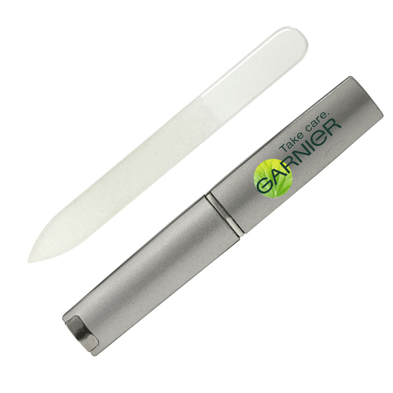 Glass Nail File With Case