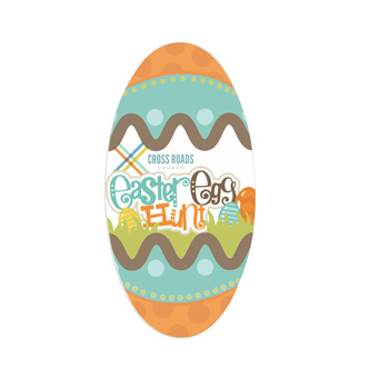 Easter Egg Shaped Emery Board